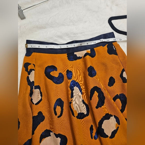 3.1 Phillip Lim x Target Animal Print High Waisted A Line Mini Skirt Mob Wife - Picture 7 of 10